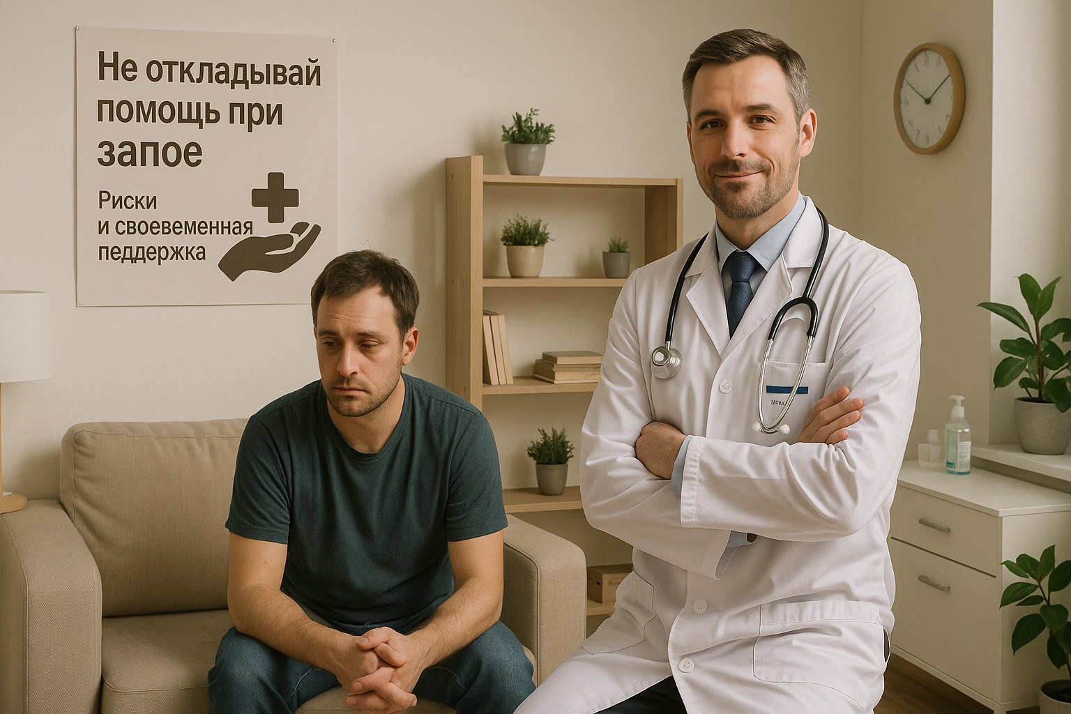 Почему важно не откладывать помощь при запое: риски и своевременная поддержка